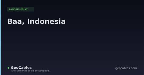 Baa in Indonesia
